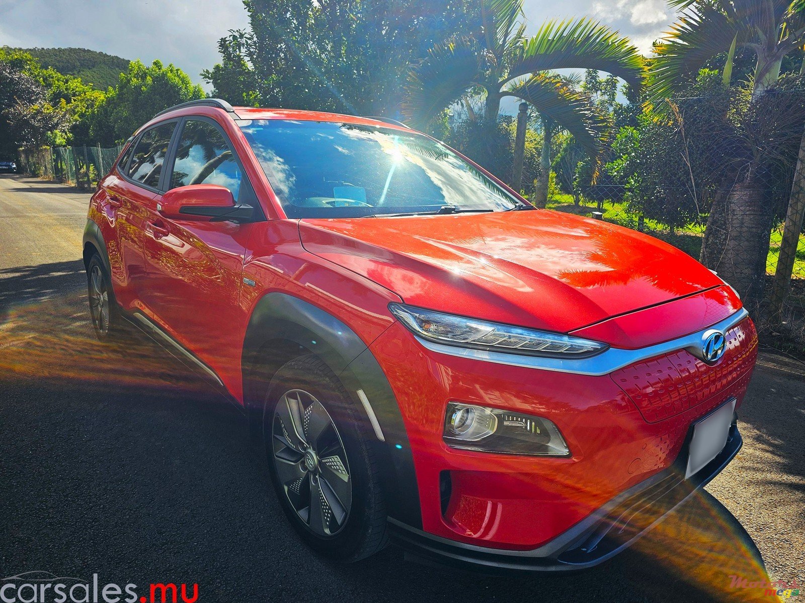2019' Hyundai Kona Electric Blue-Drive photo #1