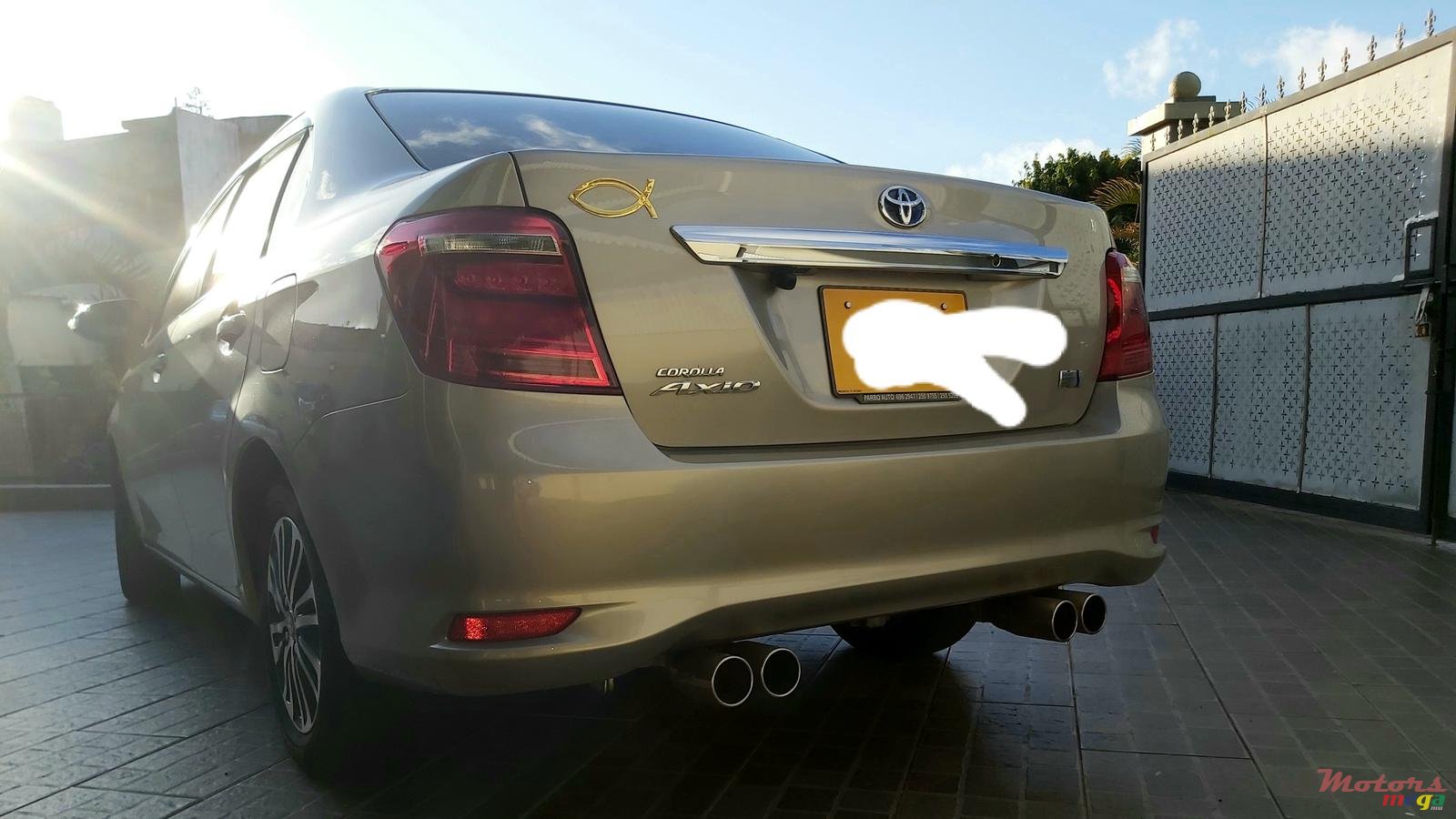 2016' Toyota Axio Hybrid 1500cc photo #5