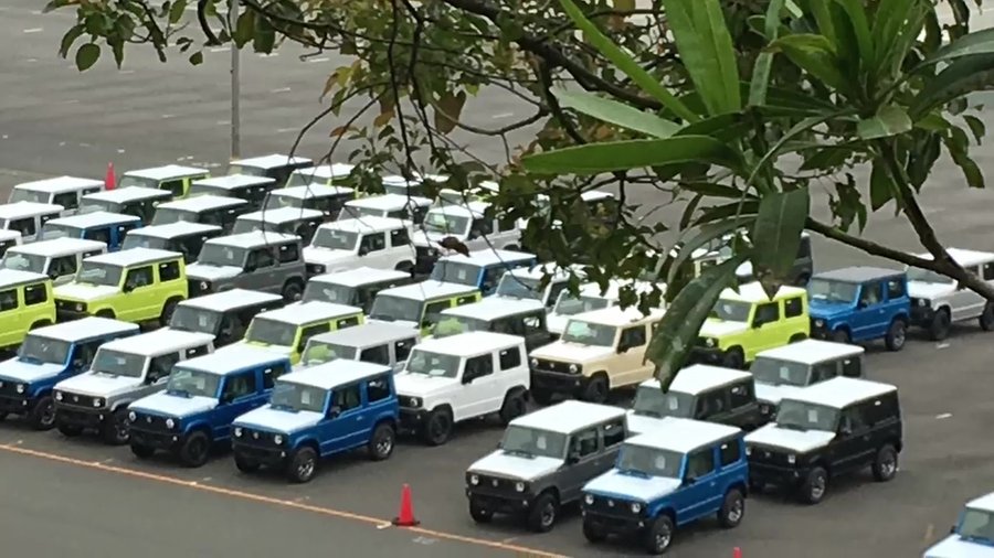 Next-gen 2019 Suzuki Jimny spied completely undisguised inside factory premises