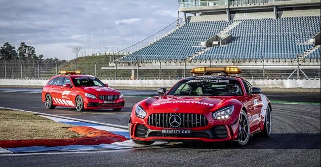 Mercedes-AMG : nouveau look pour la voiture de sécurité officielle de la Formule 1