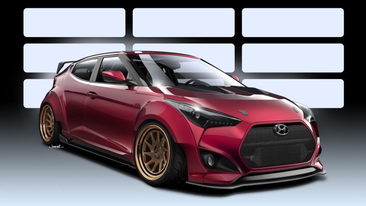 Hyundai and Gurnade build a mildly wild Veloster Turbo