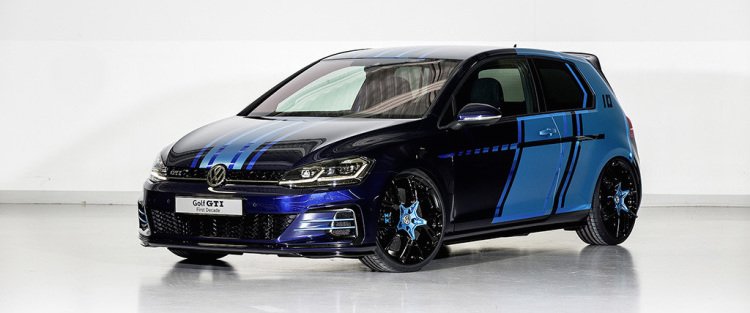 VW introduces hybrid Golf GTI First Decade at Worthersee