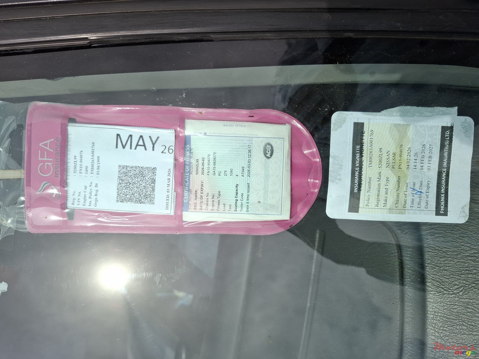 1999' Nissan Pulsar Original photo #7