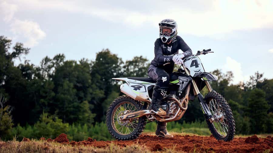 Triumph's TF 450-RC Dirt Bike revealed