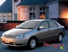 2002' Toyota Corolla NZE photo #1