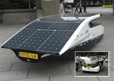 World First: Family Sun-Run Car
