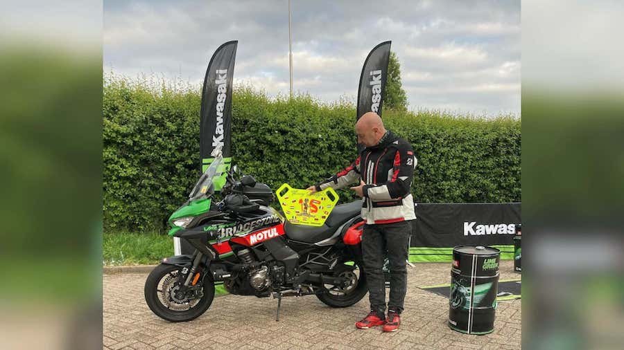 Rider Visits 15 Countries In 24 Hours On His Kawasaki Versys 1000
