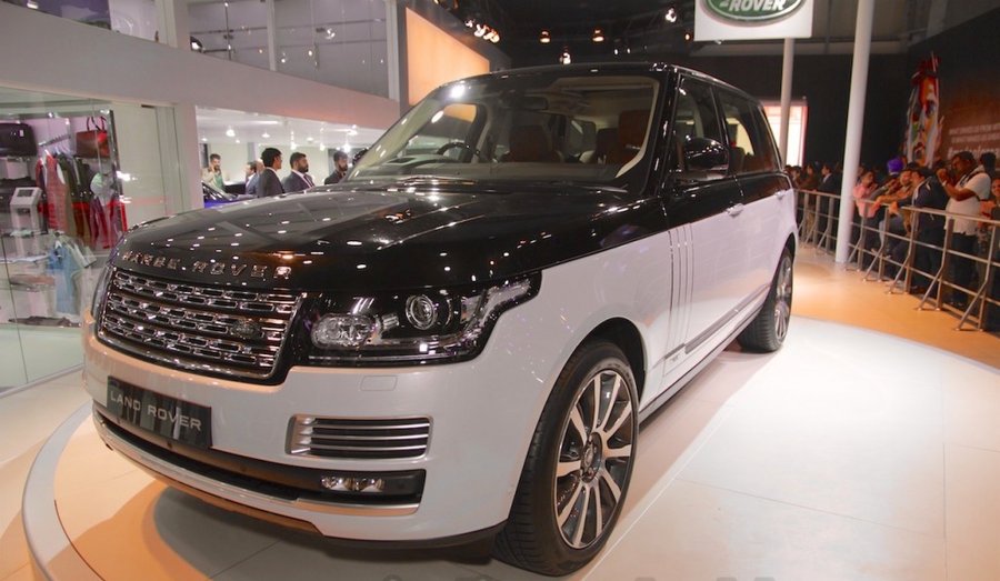 The next-gen Range Rover is still faraway; the current model (pictured)