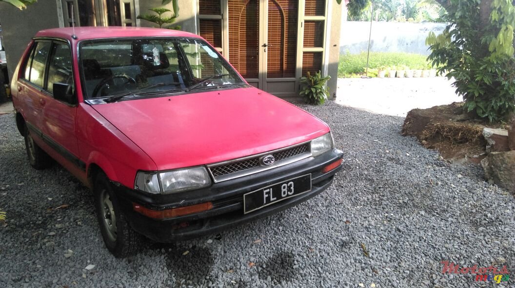 1992' Subaru Justy photo #2