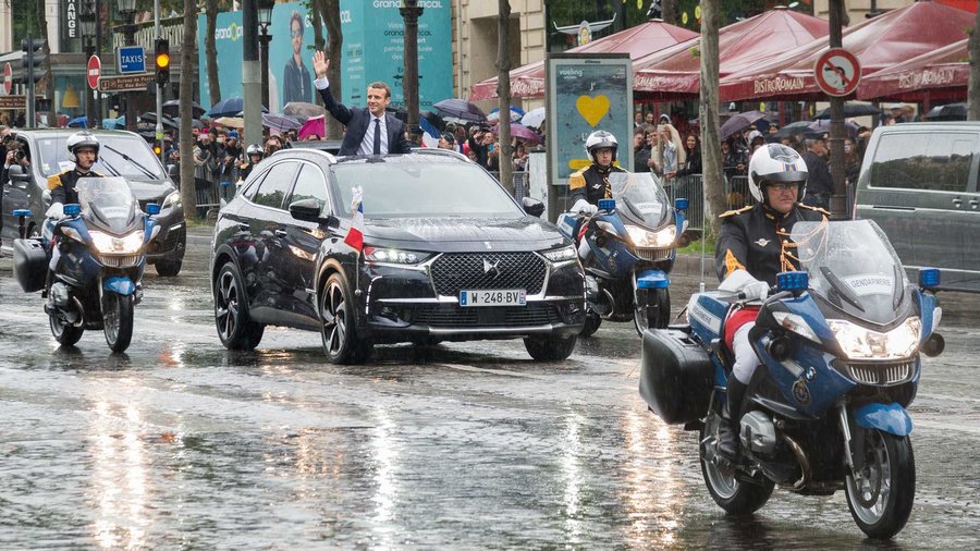 DS 7 Revealed As France's New Presidential Ride