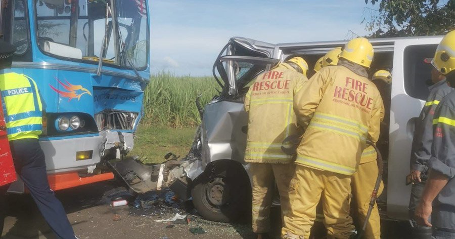 Morcellement Saint-André road accident, 04.06.2023