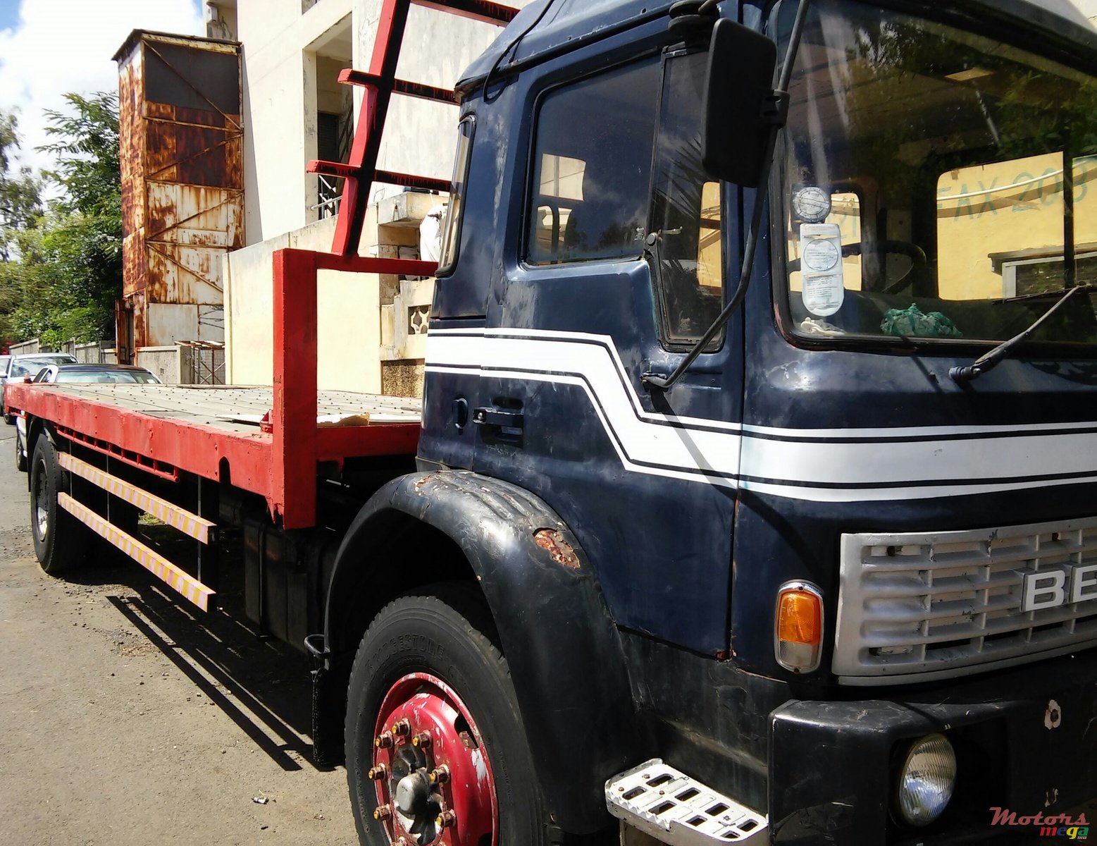 1988' Bedford Flat bed for container photo #1