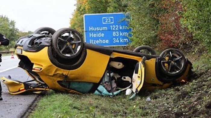 84-Year-Old Woman Flips Ferrari Purosangue at 312 km/h