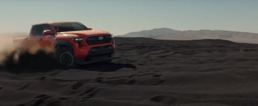 2024 Toyota Tacoma shows its off-road chops in Super Bowl ad
