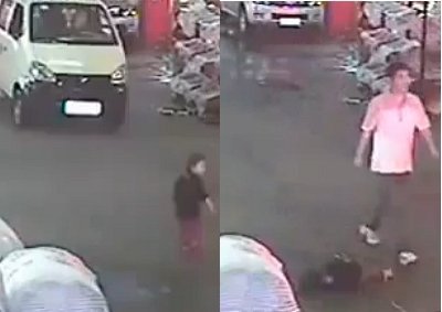 Ignored toddler run over... twice