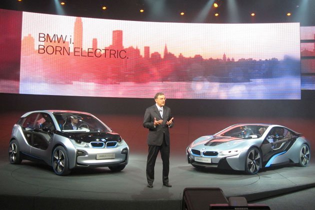 BMW i3 and i8 revealed