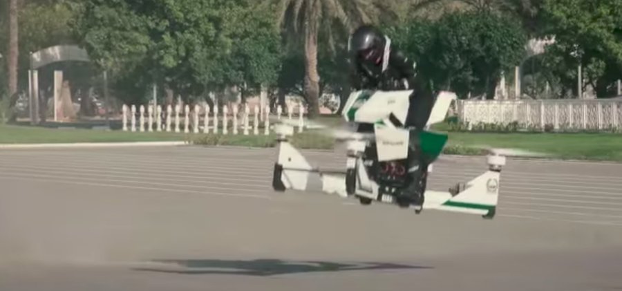 Dubai Becomes Cyberpunk Dystopia, Puts Cops on Hoverbikes