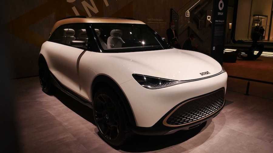 Salon de Munich 2021 : Smart dévoile son étude de SUV électrique, le Concept #1
