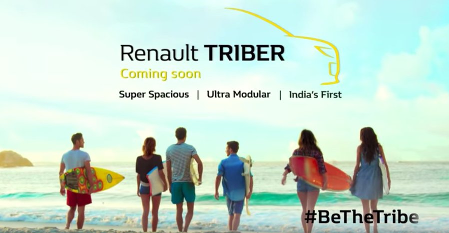 Renault Triber, le futur monospace indien