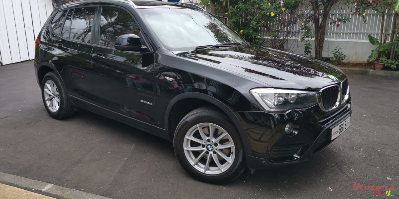 2015' BMW X3 S drive 20 I photo #1