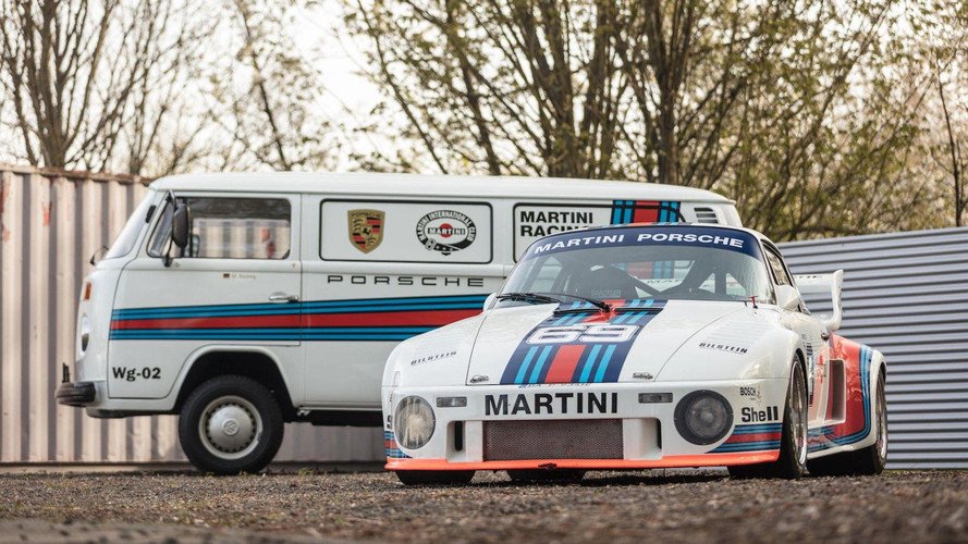 Amazing Porsche 935 And Matching Transport Van For Sale