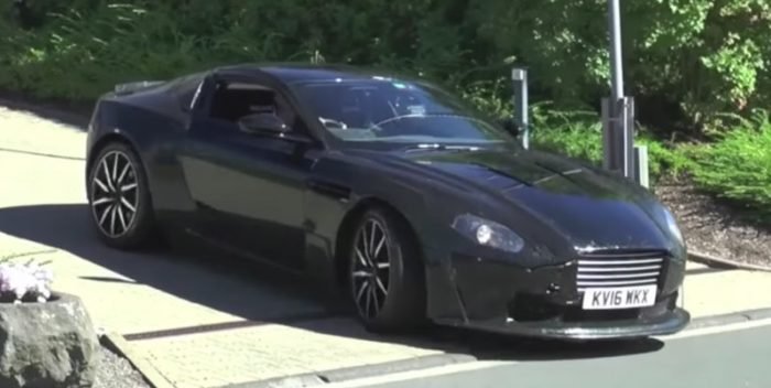 This Aston Martin V8 Vantage prototype sounds like it has AMG power