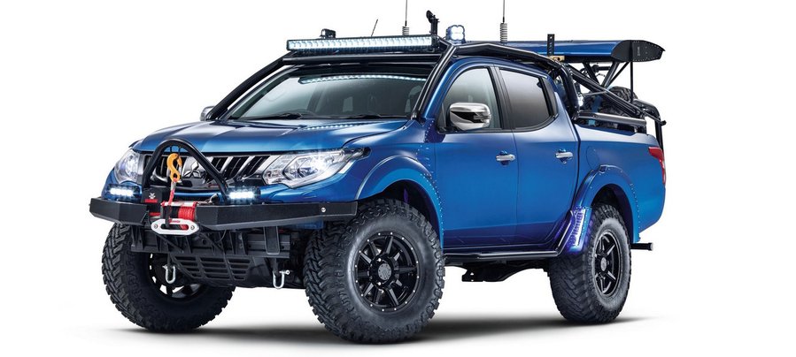 Mitsubishi Special Vehicle Projects Debuts With Rugged L200