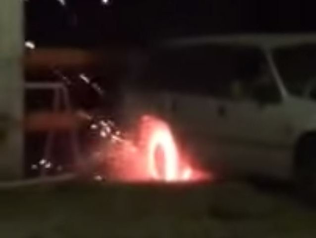 Watch An Idiot Destroy Some Wheels For No Reason