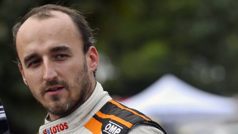 Robert Kubica back in F1 car for first time since 2011 crash