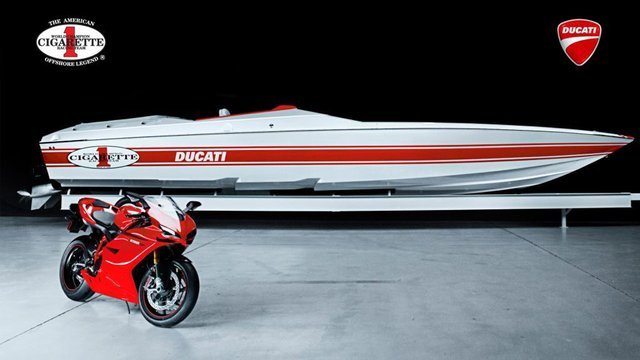 Ducati presented special edition Cigarette speedboat