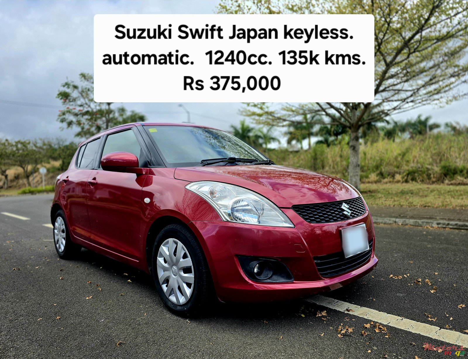 2012' Suzuki Swift Keyless Japan photo #3