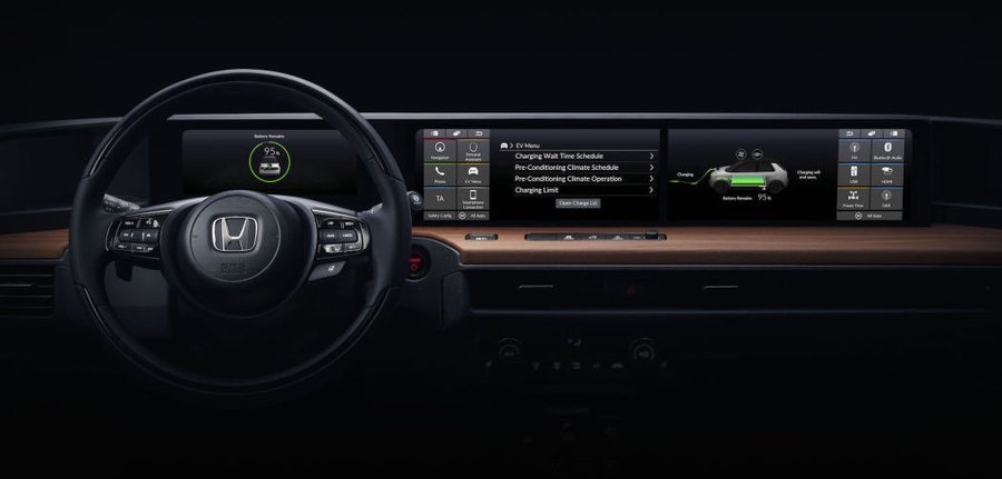 Honda shows Urban EV prototype dashboard and profile