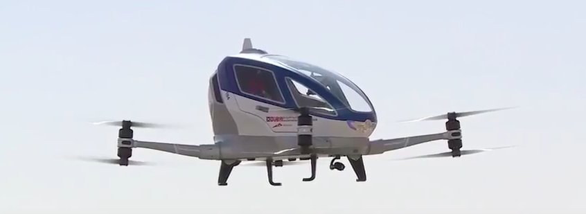Dubai announces passenger drone plans