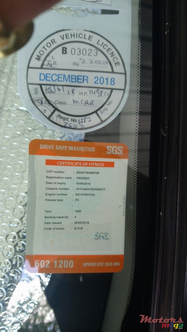 2003' Nissan Sunny N16 photo #7