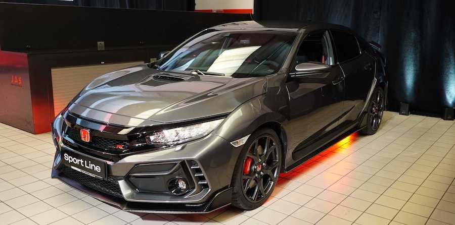 Honda Civic Type R Sport Line Debuts With No Wing And More Comfort