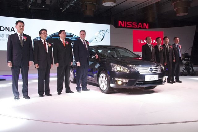 Nissan Altima Introduced in China as the New Generation Teana