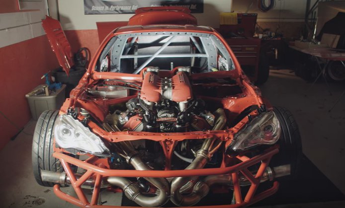 A Ferrari-swapped Toyota GT86 sounds menacing