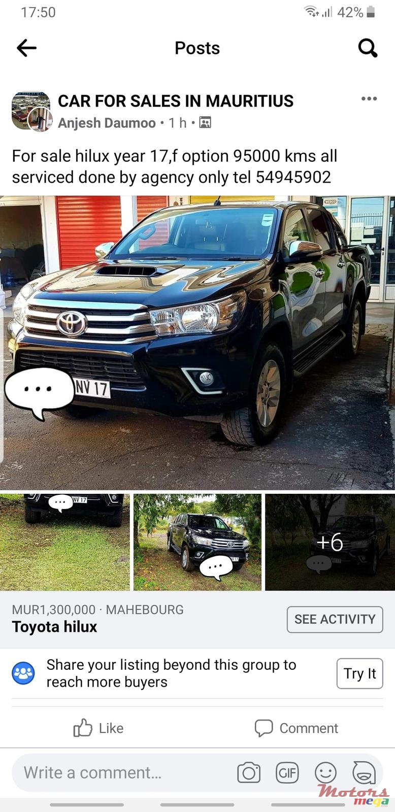 2017' Toyota Hilux photo #1