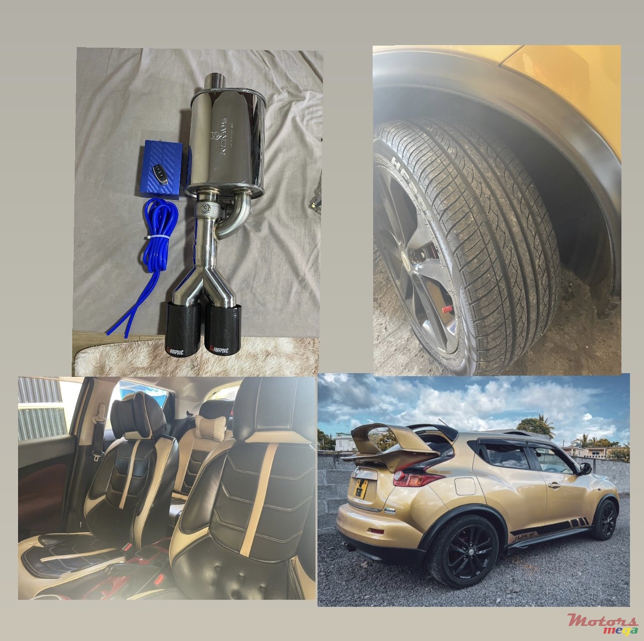 2012' Nissan Juke Cutoff exhaust + impul spoiler photo #5