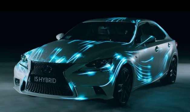 Physical and Virtual Gaming Worlds Collide in Lexus IS Hybrid Promo